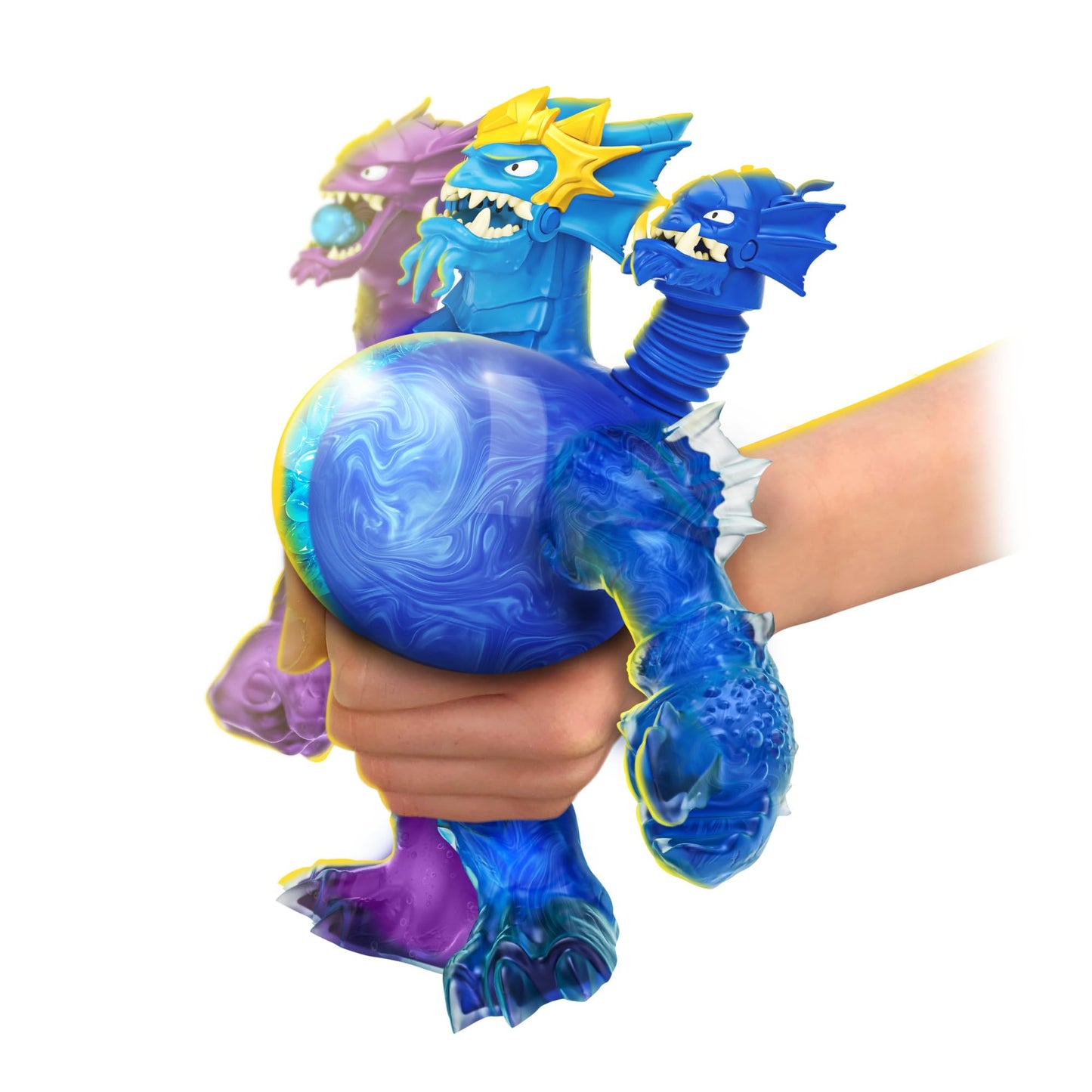 Heroes of Goo Jit Zu Deep Goo Sea King Hydra – 3-in-1 Goo Power, Light & Sound Battle Action