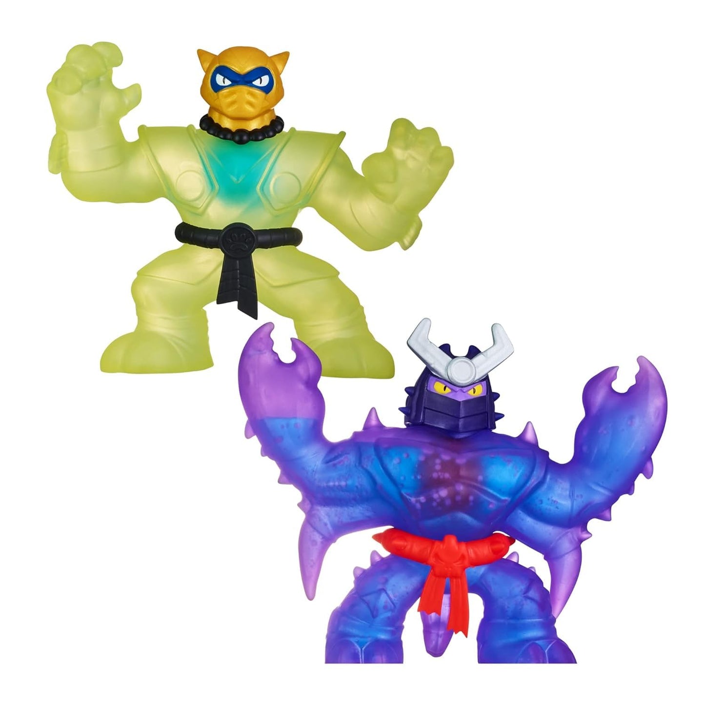 Heroes of Goo Jit Zu Goo Shifters: Liquid Gold Pantaro vs Shadow Orb Scorpius Versus Pack | Squishy Goo-filled Toys