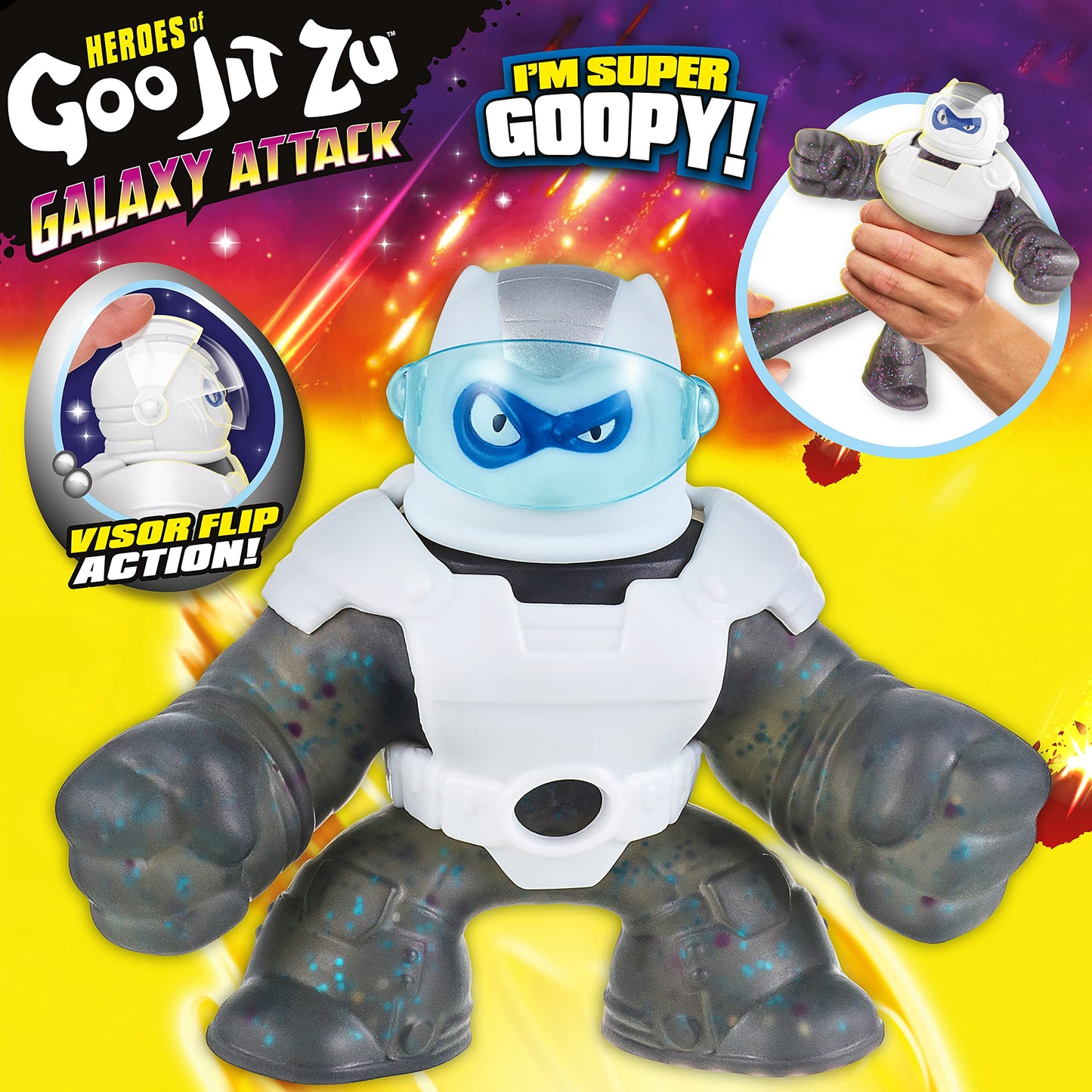 Heroes of Goo Jit Zu Galaxy Attack Pantaro – Cosmic Action Figure