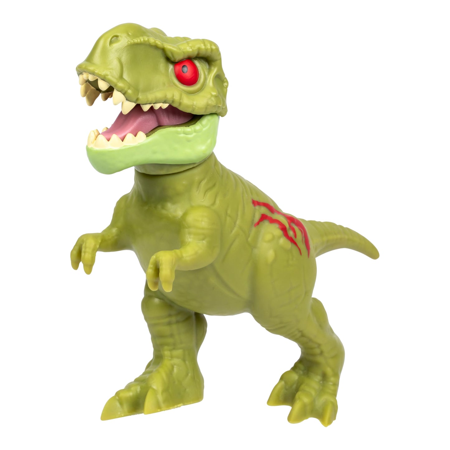 Heroes of Goo Jit Zu Jurassic World Rebirth Dino Rampage Tyrannosaurus Rex – Super Squishy, Stretchy with Rampage Jaws