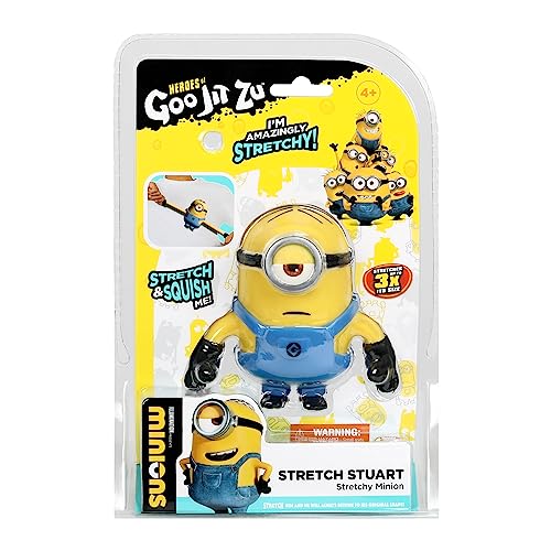 Heroes of Goo Jit Zu Stretch Stuart: 5.2-inch Stretchy Minion Hero Pack