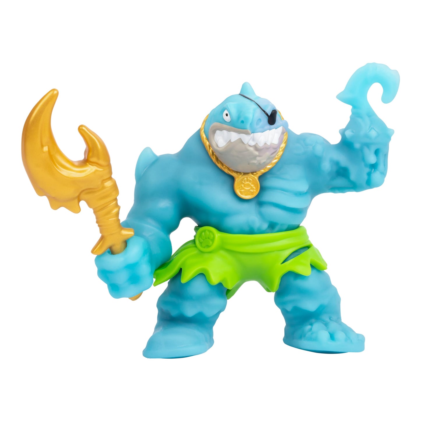 Heroes of Goo Jit Zu Cursed Goo Sea Thrash – Color-Changing Face, 3x Stretchable Hero