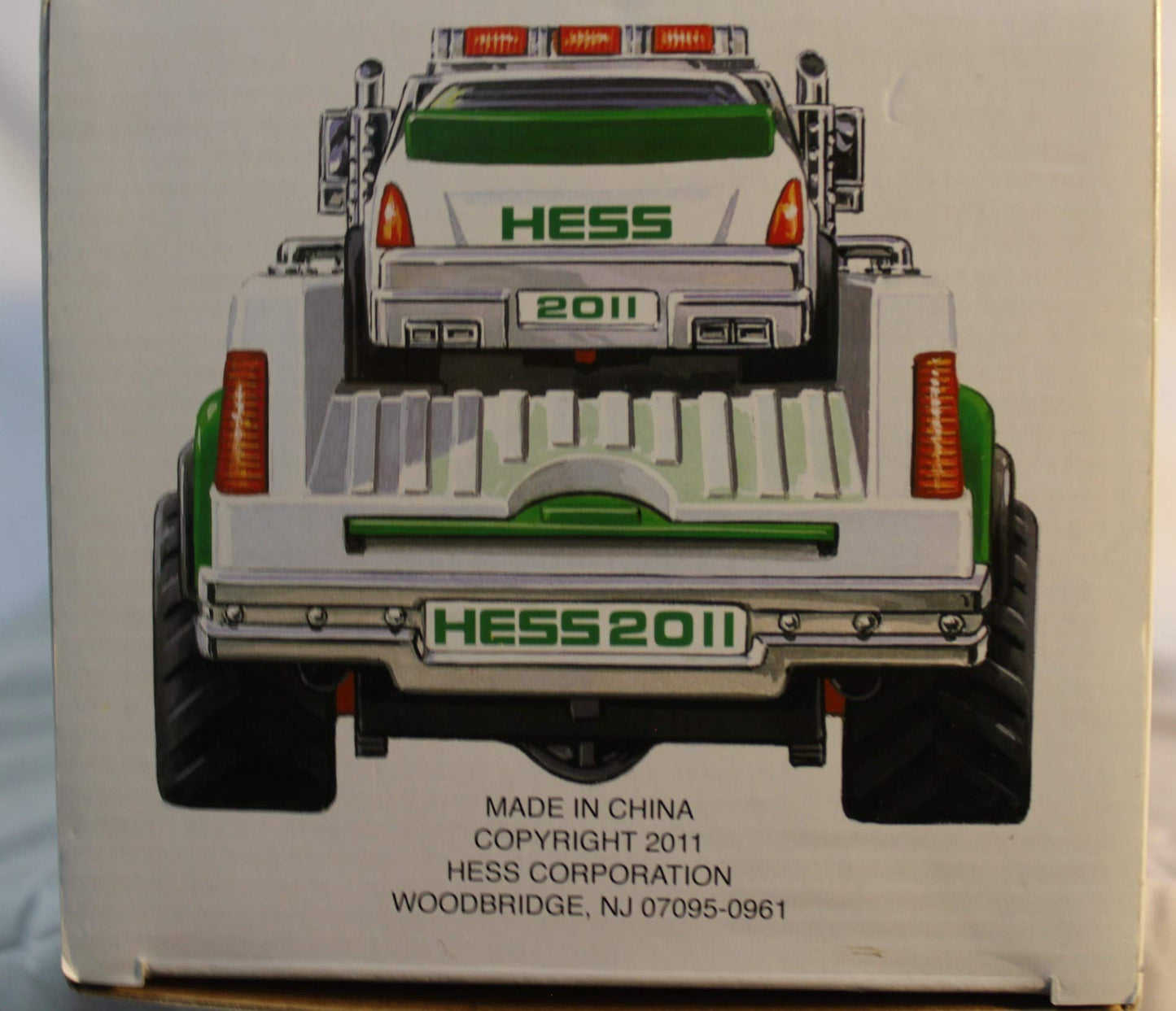 Hess 2011 Toy Truck and Race Car | Pullback Motor, Lights, Independent Suspension