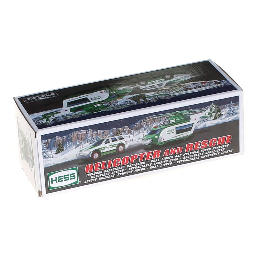 Hess 2012 Truck: Helicopter & Rescue Vehicle Playset
