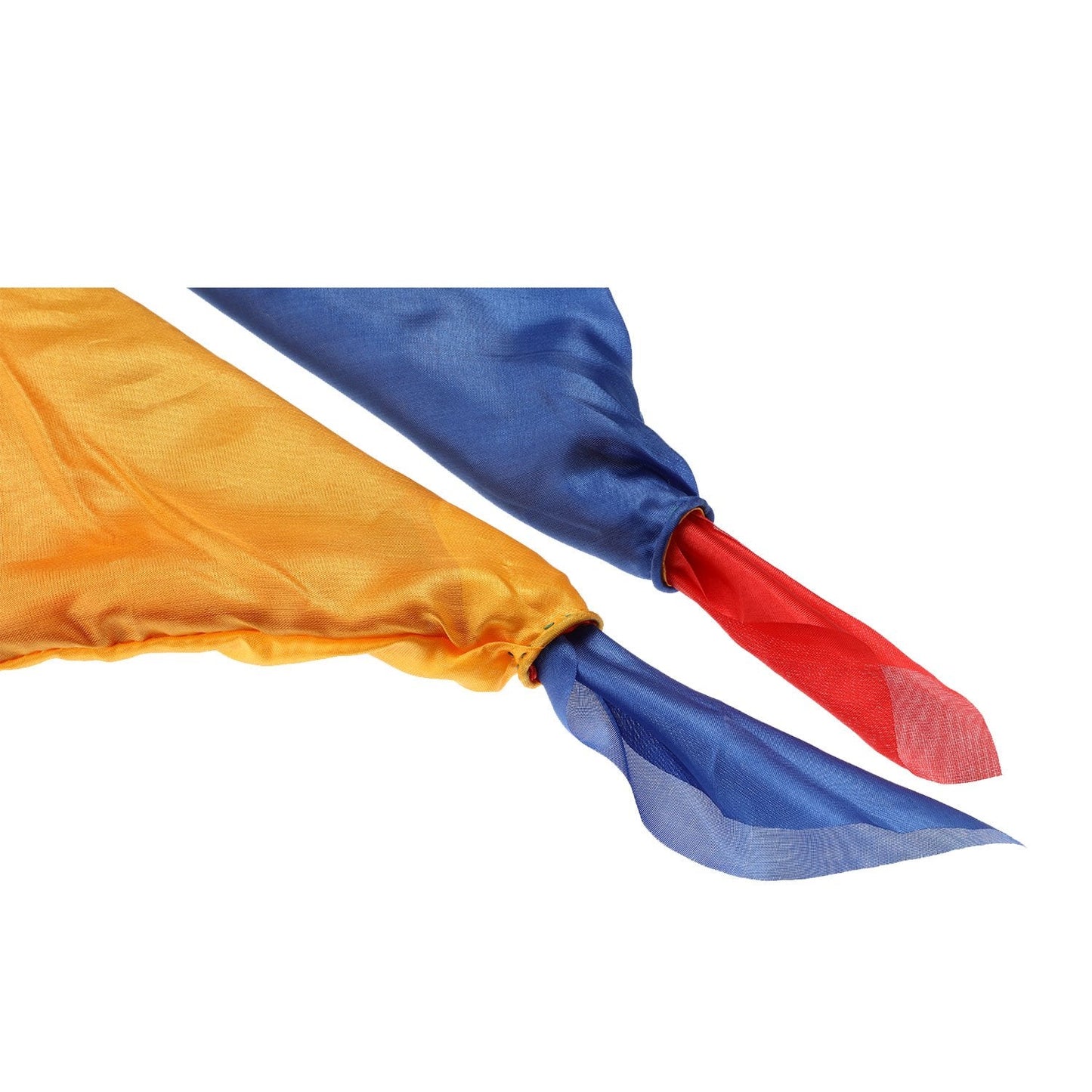 HESTYA 2-Pack Change Color Silk Scarves for Magic Tricks – Four-Color Silk Props (2 Pieces)