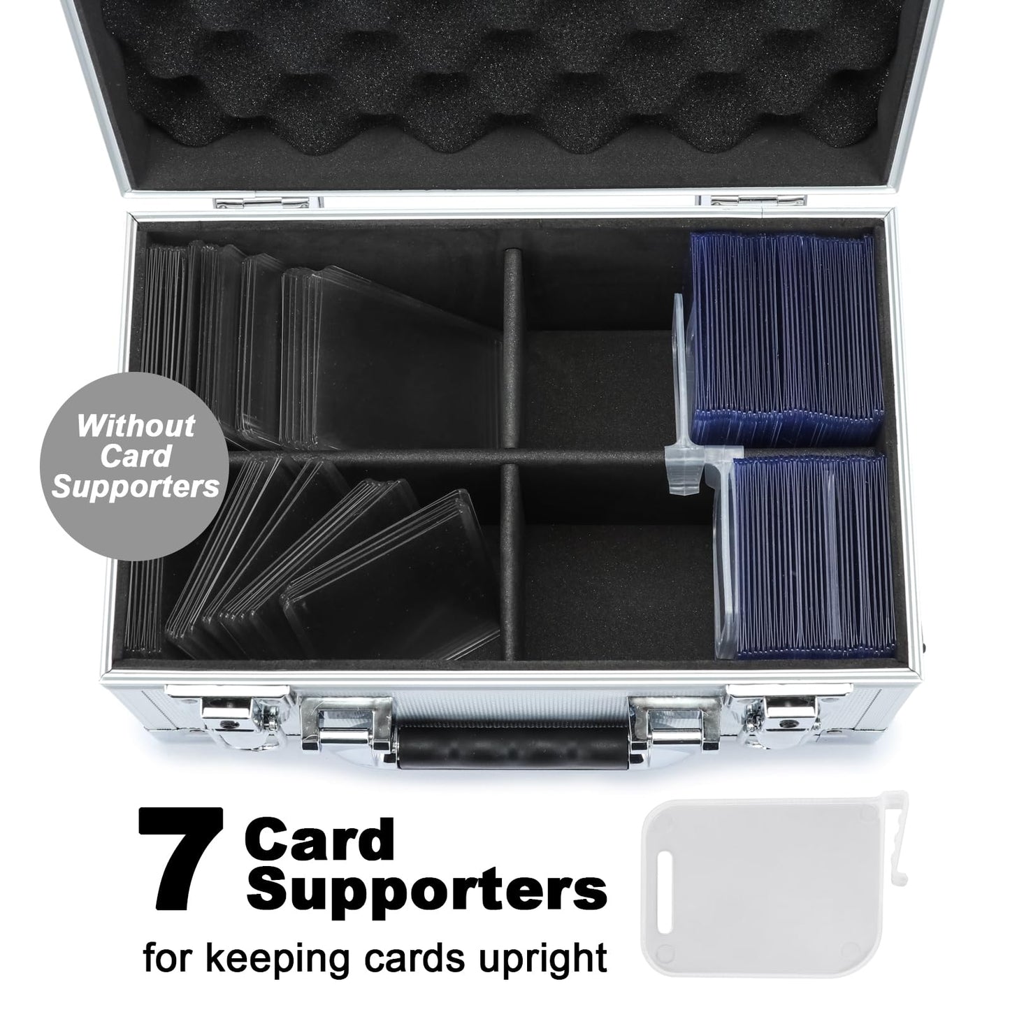 HEWEI WORKS Collectable Card Case Coffee – Secure, Organized Trading Card Storage