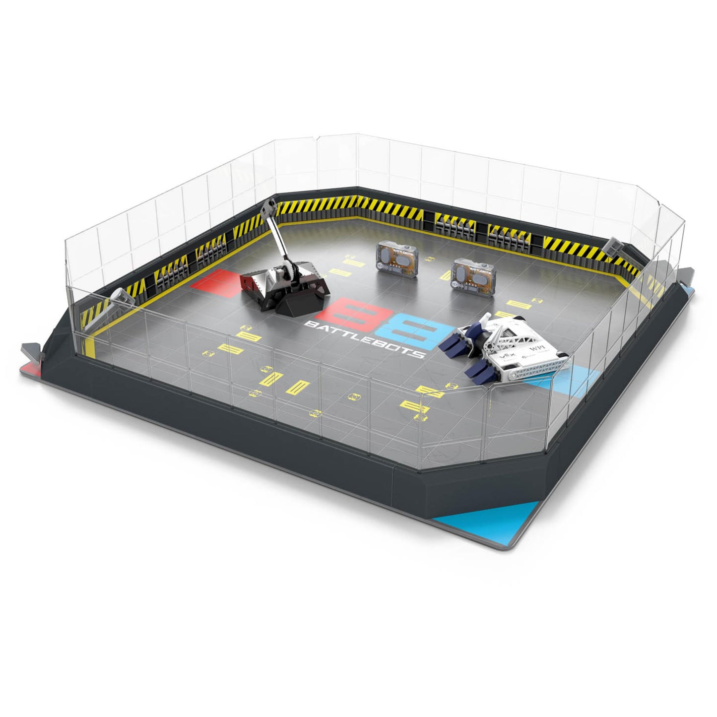HEX BOTS BattleBots Arena 4.0: Bite Force & Blacksmith – Action-Packed Arena Playset