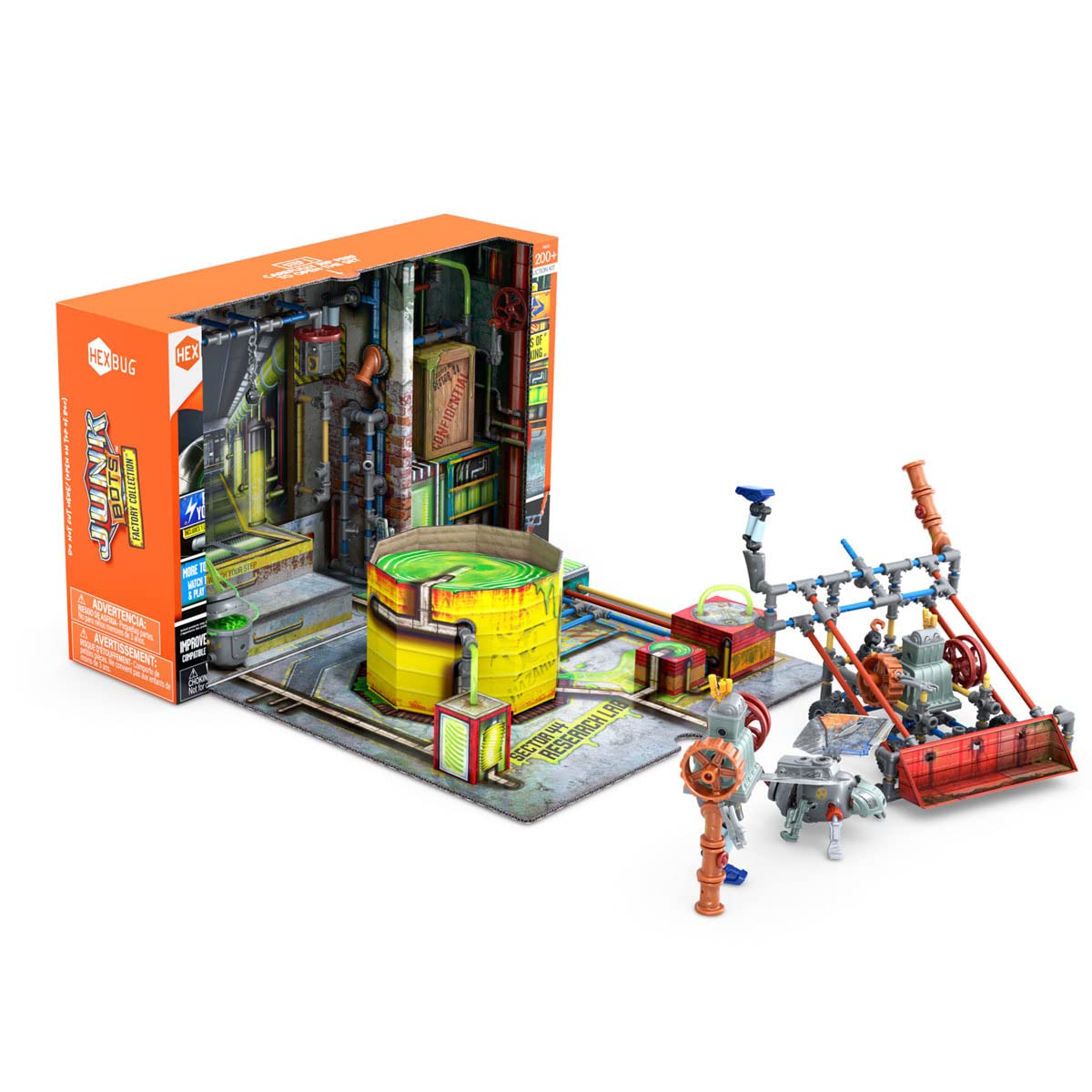 HEXBUG JUNKBOTS Small Factory Habitat Power Sub Station Playset