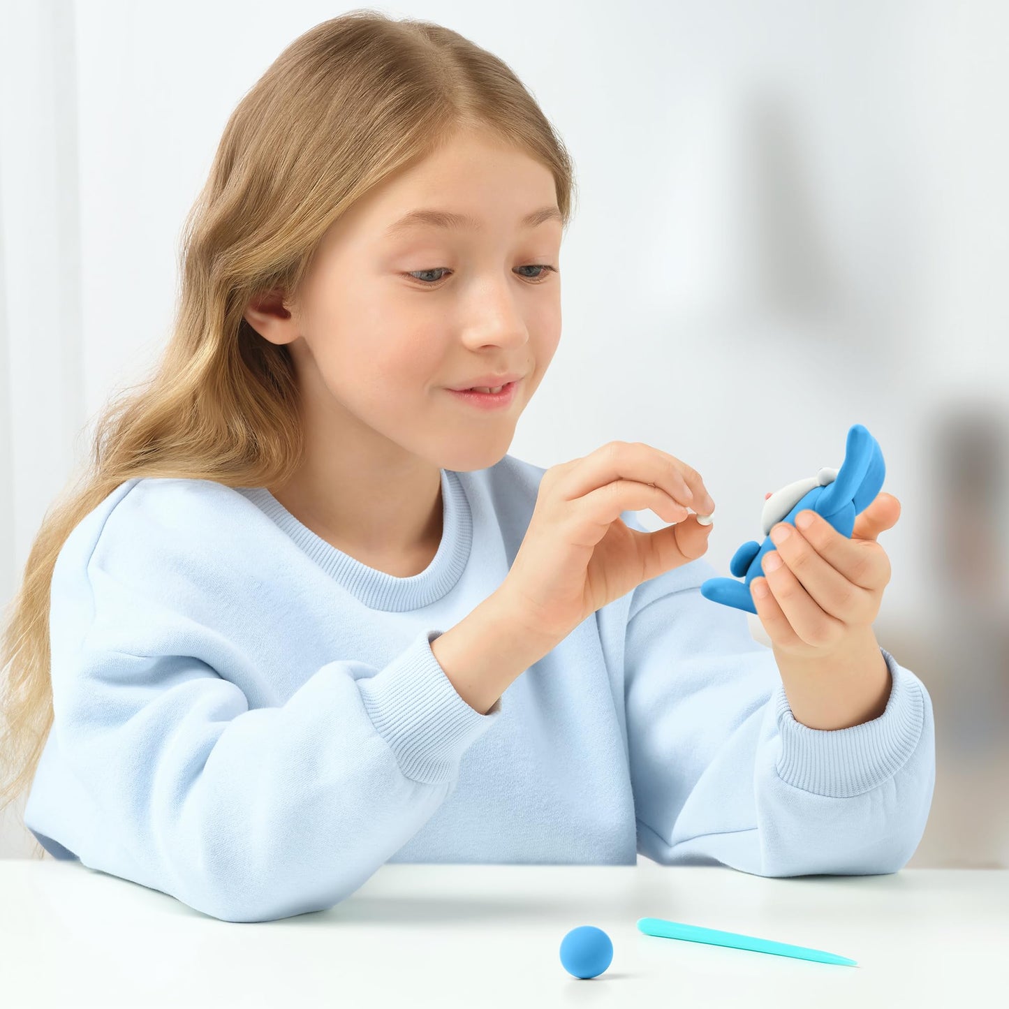 Hey Clay Animals – 18-Can Air-Dry Clay with Interactive App for Ages 3–11