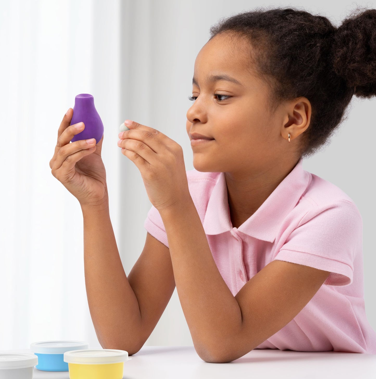 HEY CLAY Set: Colourful Air-Dry Clay Kit for Kids | 15 Cans + Tools