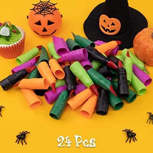 HFATMOS Finger Pointers for Kids – Multicolor Witch Fingers, 24 Pcs