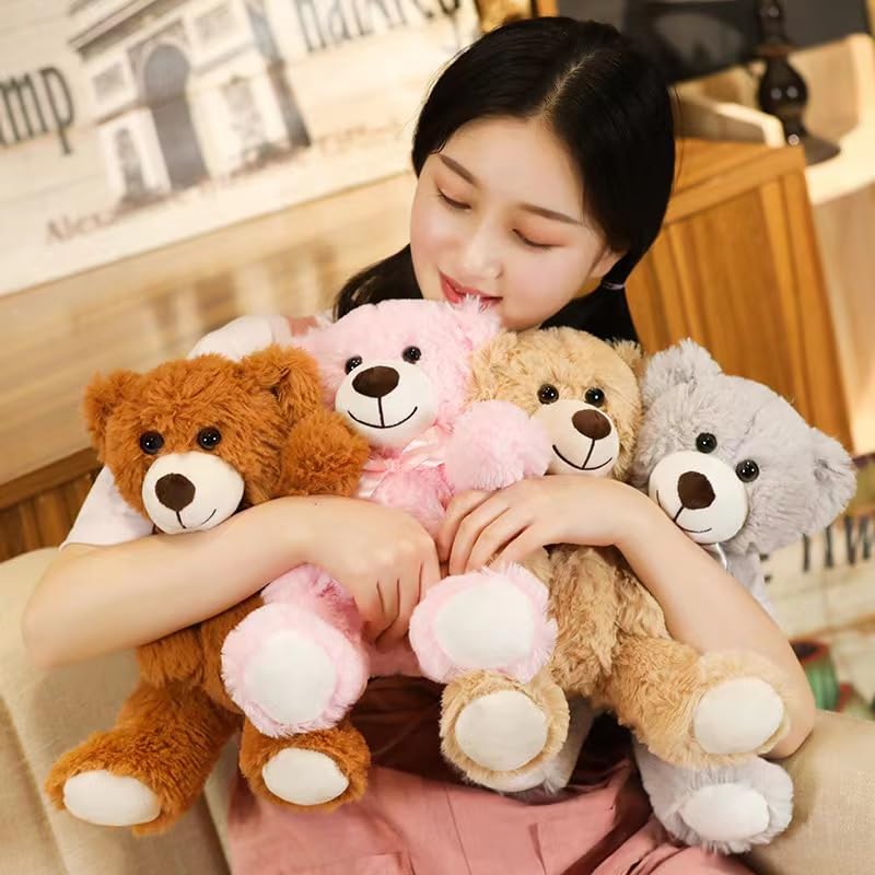 Hgplvxj 13-Inch Blue Teddy Bear Plush – Soft Gift for Kids