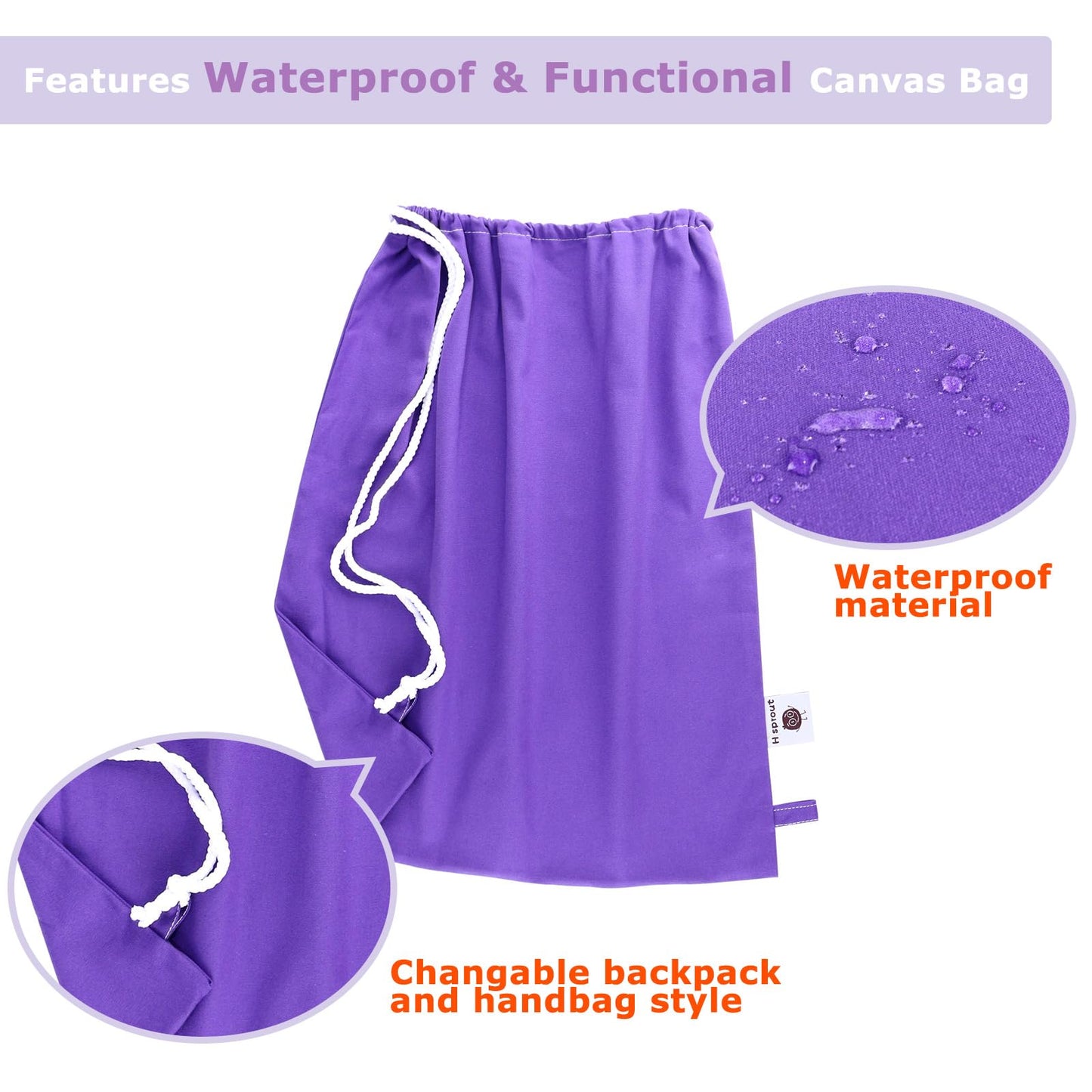 Hi Sprout Nap Mat with Removable Pillow & Soft Blanket | 3-in-1 Travel Slumber (Blooming Flowers)