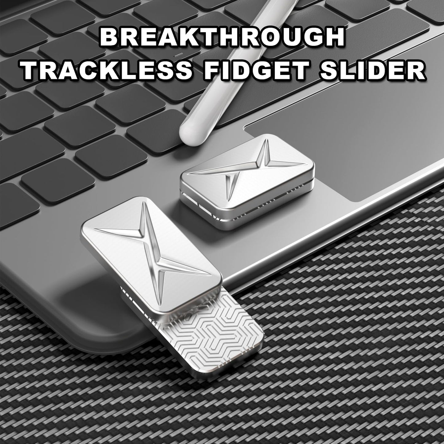 HIDEDC Breakthrough Fidget Slider – Trackless EDC Toy for Focus, Stress Relief, and On-the-Go Focus