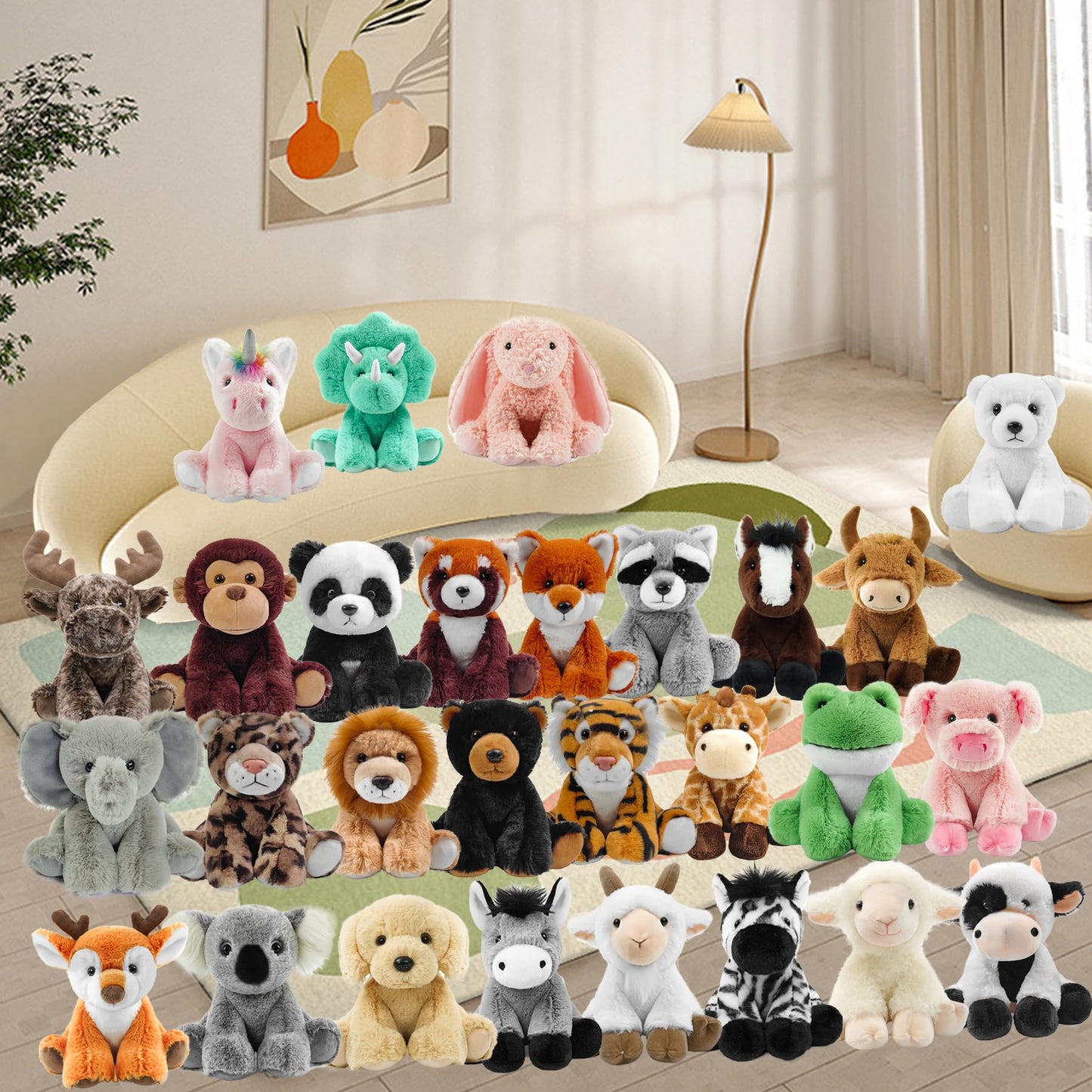 Hideekoog Koala Stuffed Animal – 8.5-Inch Soft Plush Toy for Kids, Cute Realistic Koala Gift