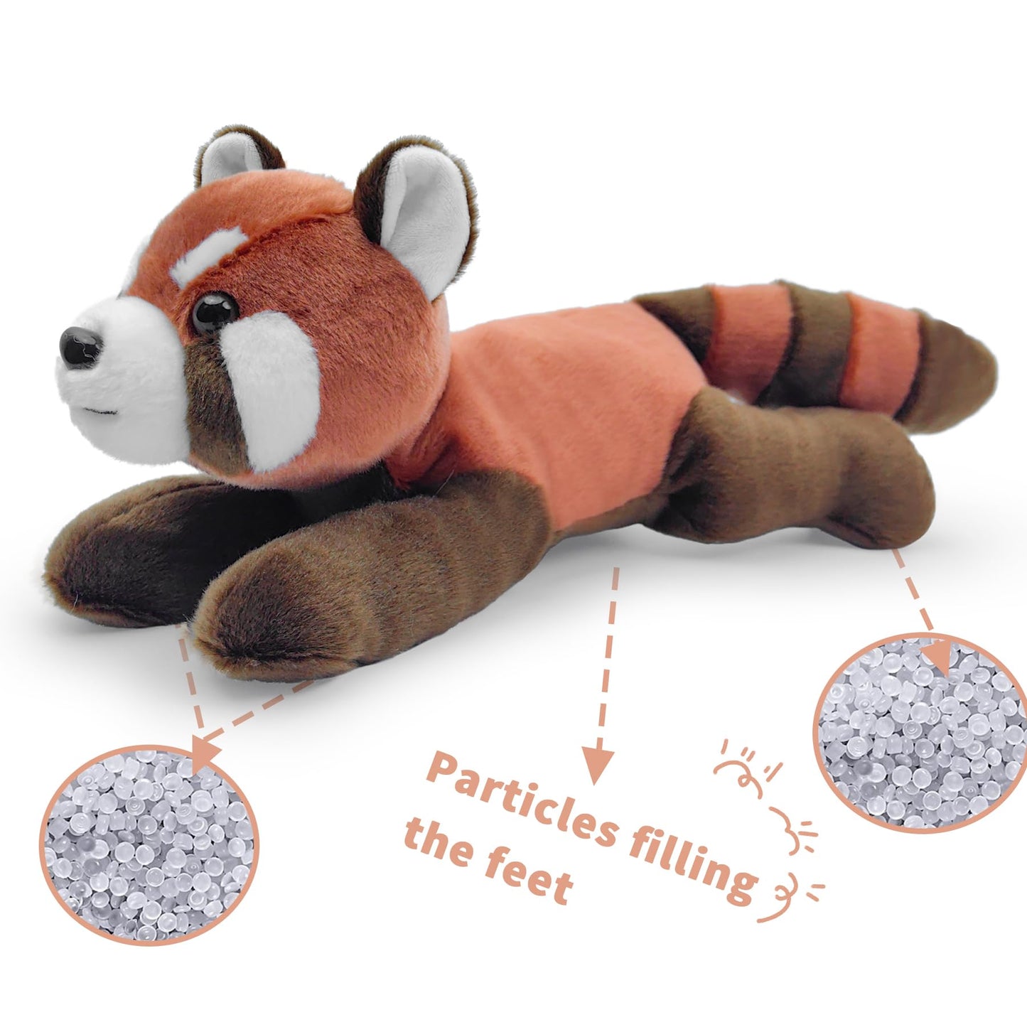 Hideekoog 12-Inch Lying-Down Realistic Animal Plush – 12 Animal Designs for Kids, Teens, and Adults