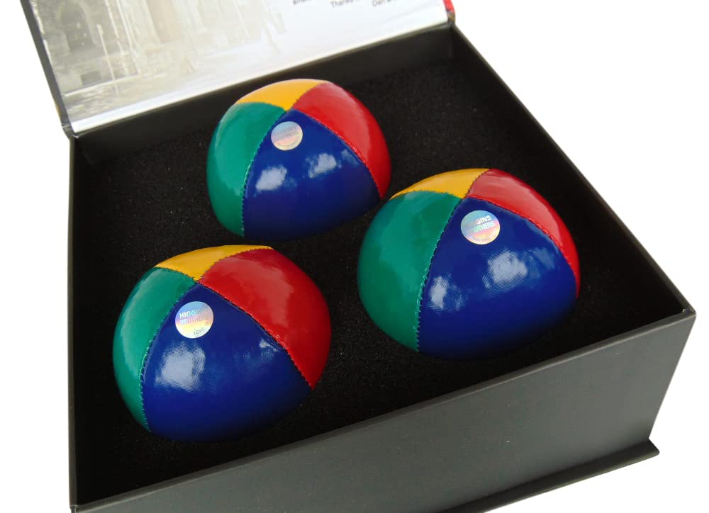 Higgins Brothers Juggling Balls Kit - World's Finest 3-Ball Boxed Set