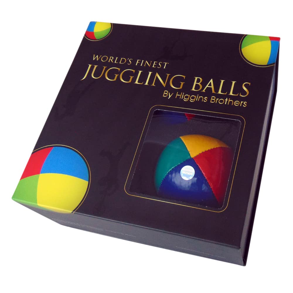 Higgins Brothers Juggling Balls Kit - World's Finest 3-Ball Boxed Set