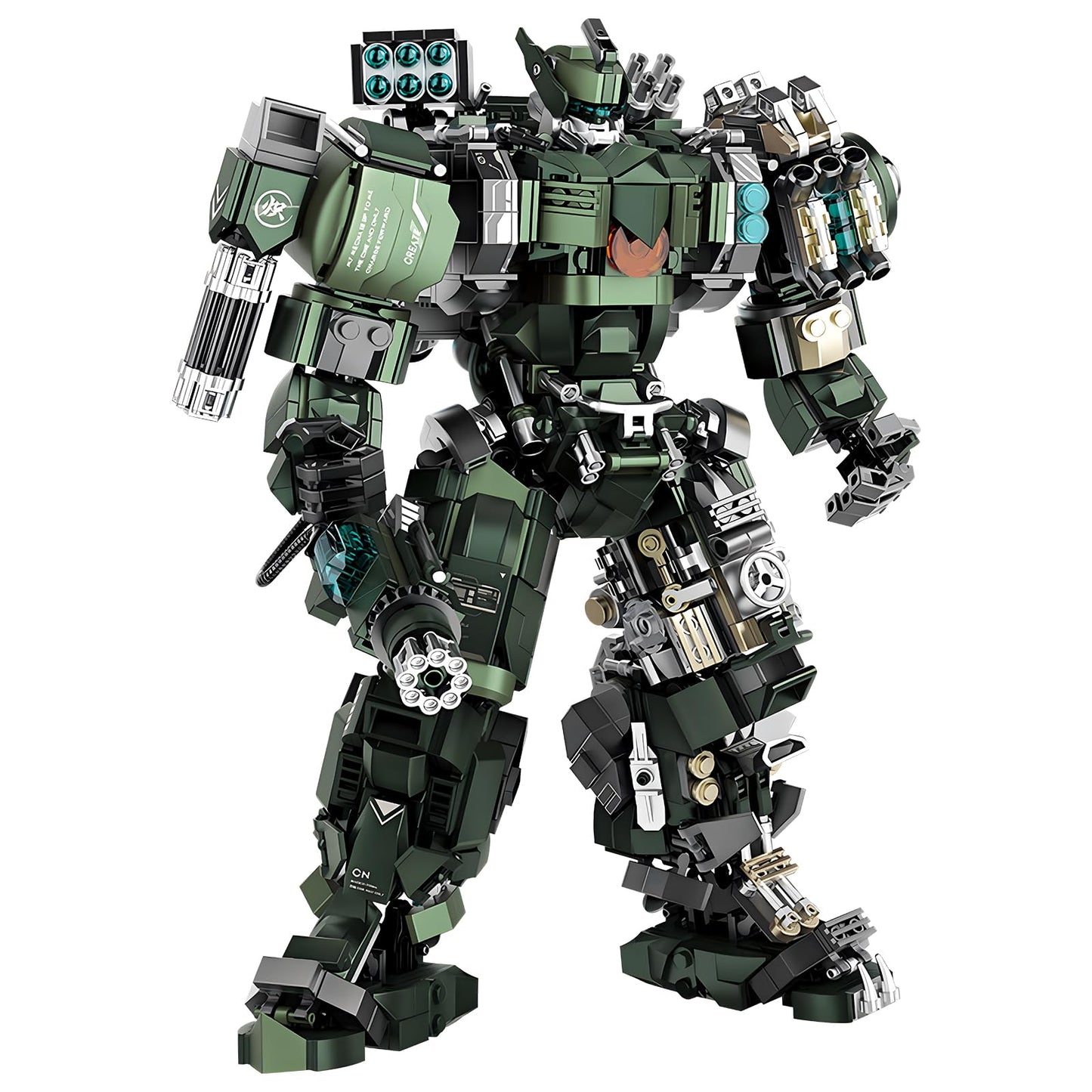 HIGH GODO Mech Building Blocks Set — 1403-Piece Robot Model for Adults & Teens 14+