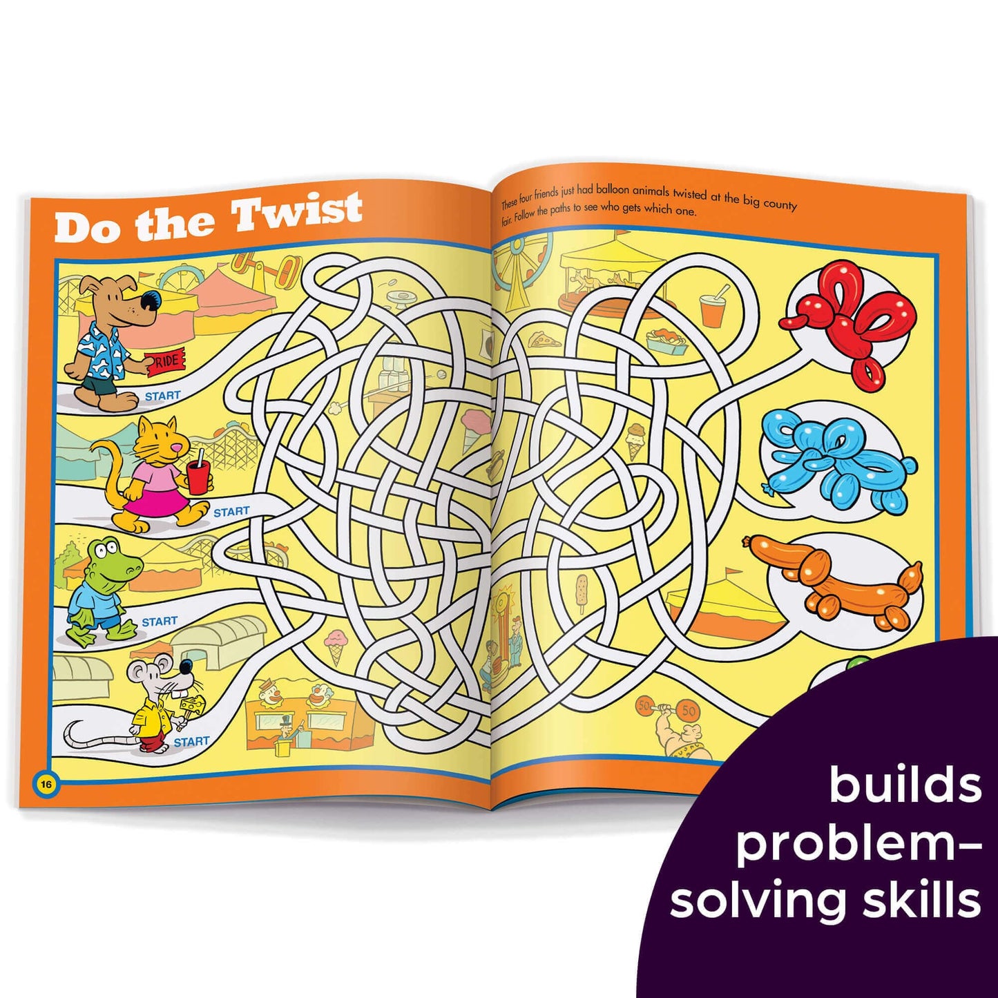 Highlights for Children: Amazing Mazes – Beginner Maze Books for Kids 3-6 (2-Pack)