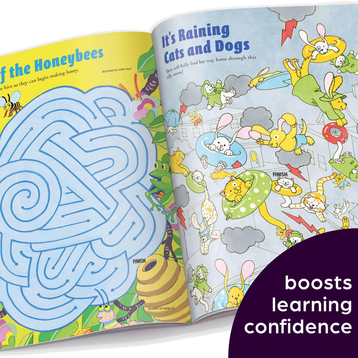 Highlights for Children: Amazing Mazes – Beginner Maze Books for Kids 3-6 (2-Pack)