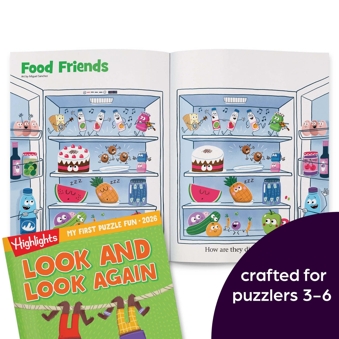 Highlights for Children: My First Puzzle Fun 2026 – 4-Book Activity Set for Ages 3-6