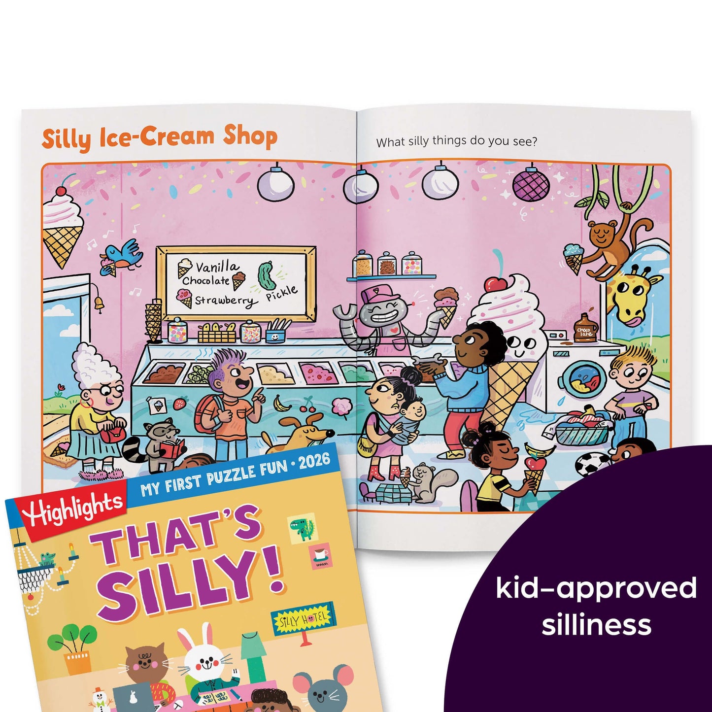 Highlights for Children: My First Puzzle Fun 2026 – 4-Book Activity Set for Ages 3-6