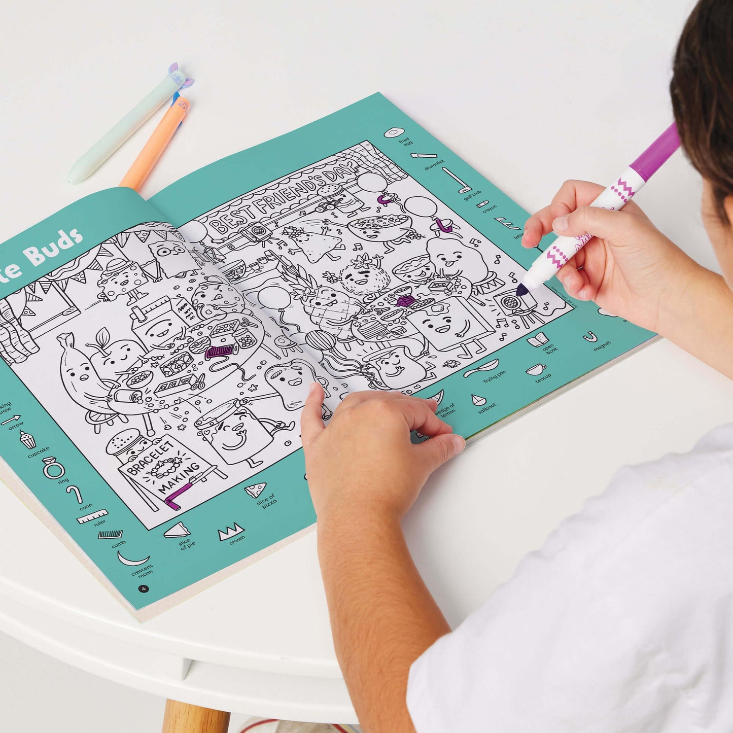 Highlights Hidden Pictures 2026 Activity Books – 4-Book Set for Kids 6+ | Hidden Object Puzzles, Coloring Pages & Seek & Find