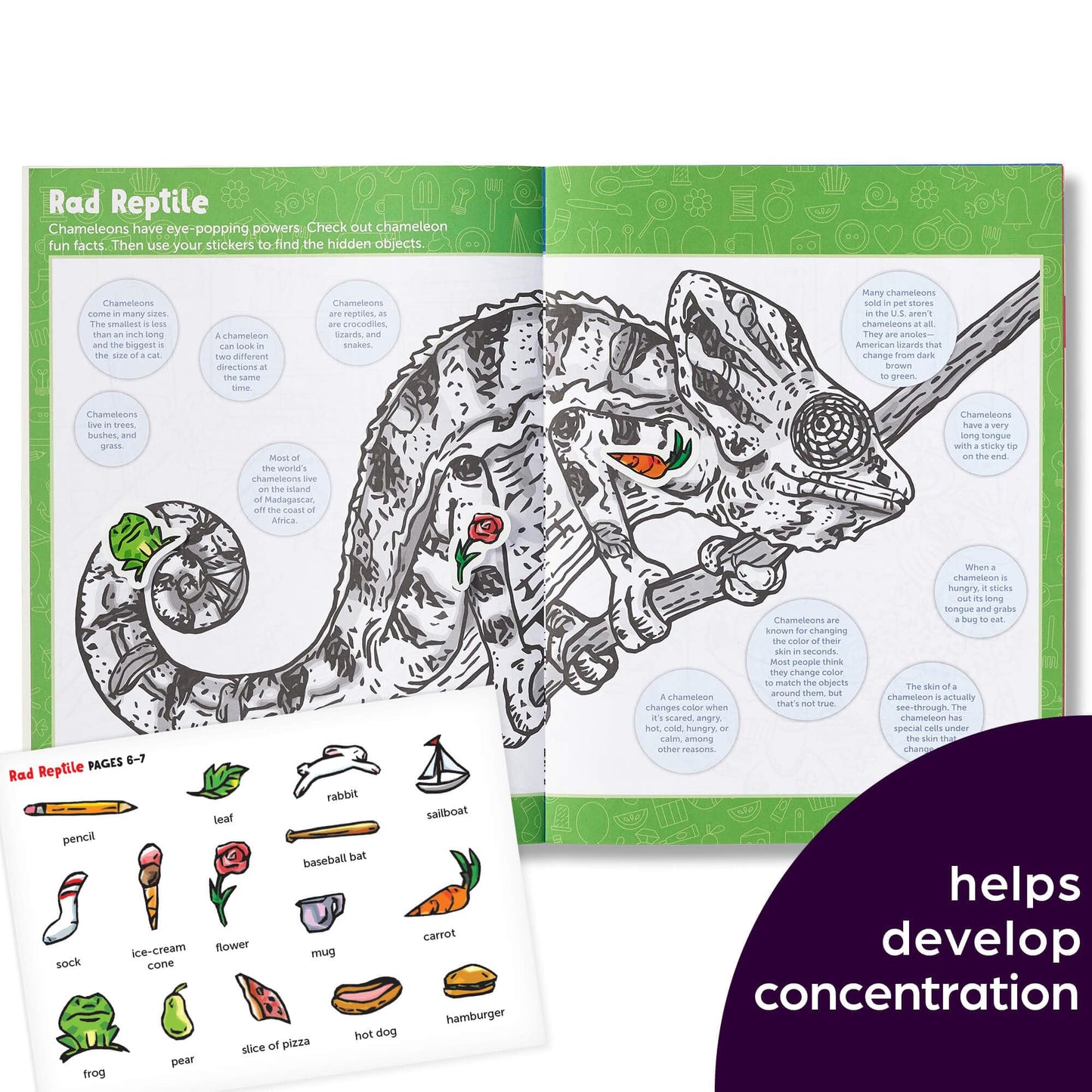 Highlights Hidden Pictures Sticker Challenge 4-Pack – 64 Pages, 440+ Stickers for Kids 6 and Up