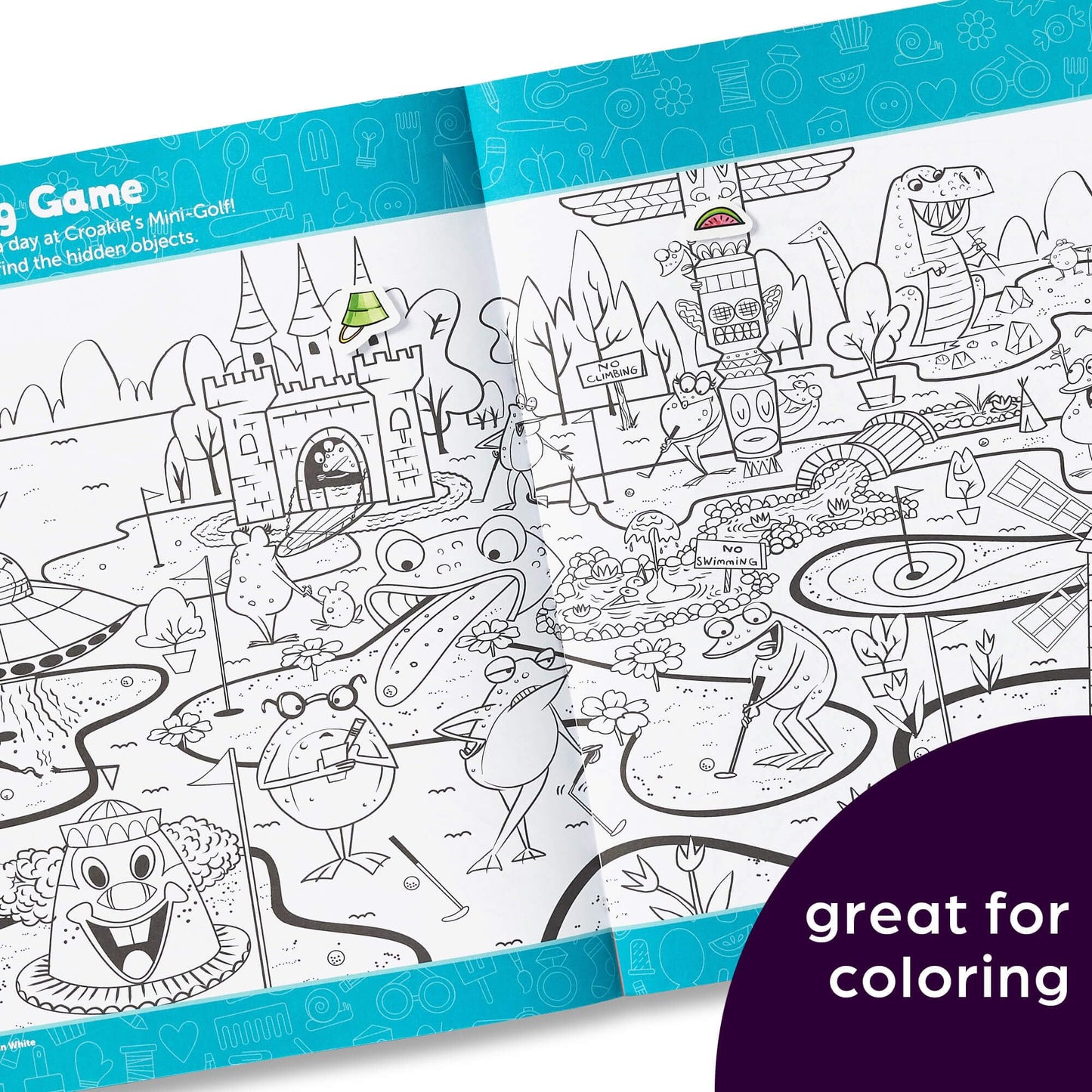 Highlights Hidden Pictures Sticker Challenge 4-Pack – 64 Pages, 440+ Stickers for Kids 6 and Up