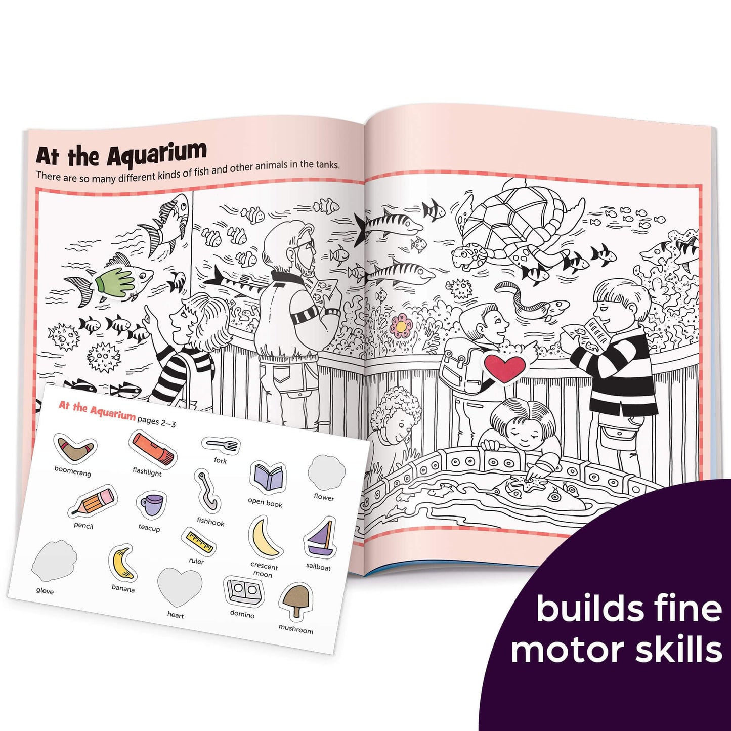Highlights Hidden Pictures Sticker Fun for Kids 3-6 — 4-Book Set with 480+ Stickers (Volume 1)