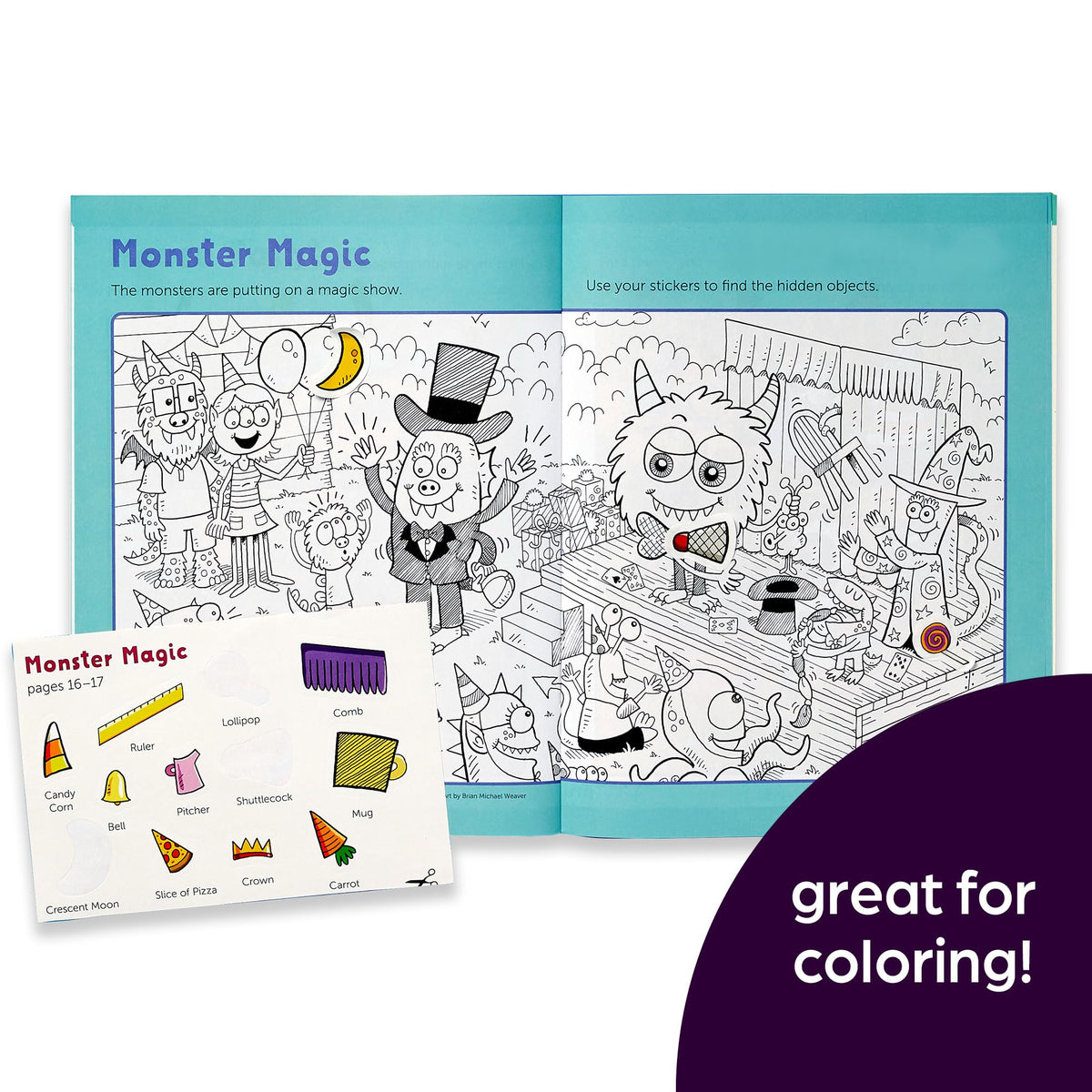 Highlights My First Hidden Pictures 2023 – 4-Book Travel Set for Kids Ages 3-6