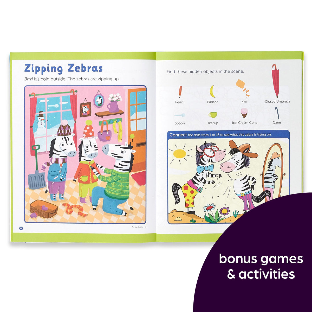 Highlights My First Hidden Pictures 2023 – 4-Book Travel Set for Kids Ages 3-6