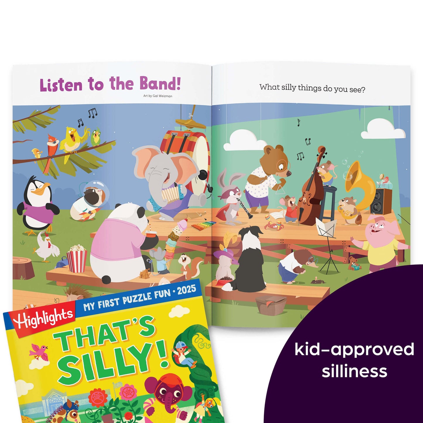 Highlights My First Puzzle Fun 2025: 4-Book Puzzle Set for Kids Ages 3-6 – Travel-Friendly, Screen-Free Activities