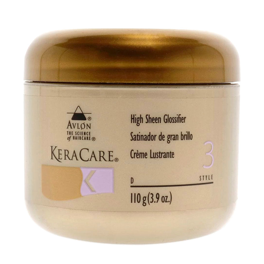 Keracare High Sheen Glossifier 4 oz / 115 ml - For Brilliant Shine & Healthy Hair