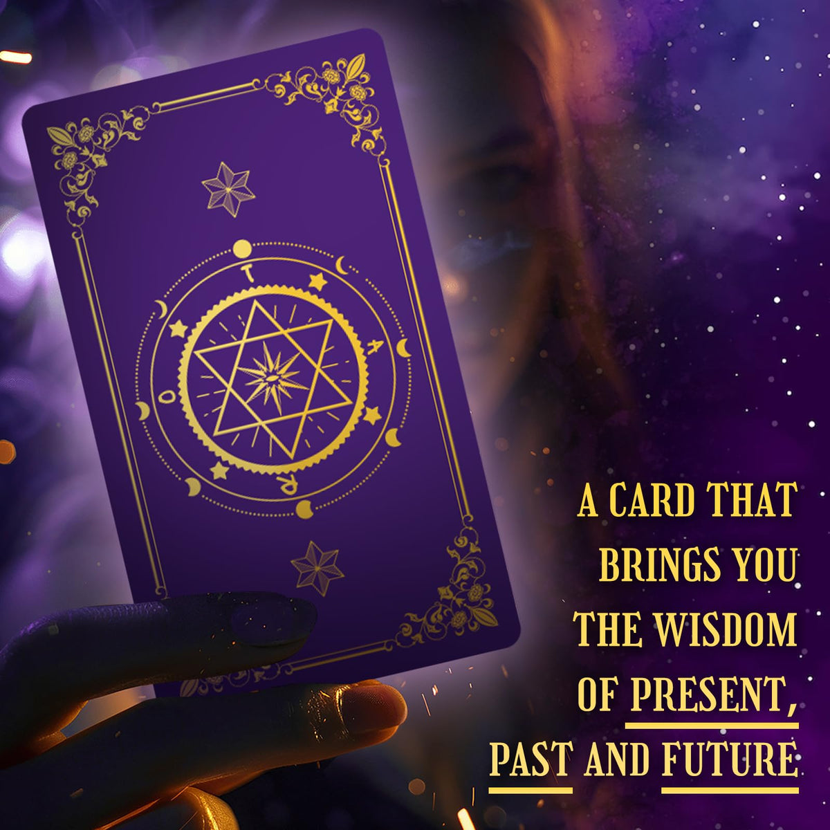 Hihealer 78 Tarot Cards Deck with Guide Book & Linen Carry Bag | Classic Tarot for Beginners to Experts