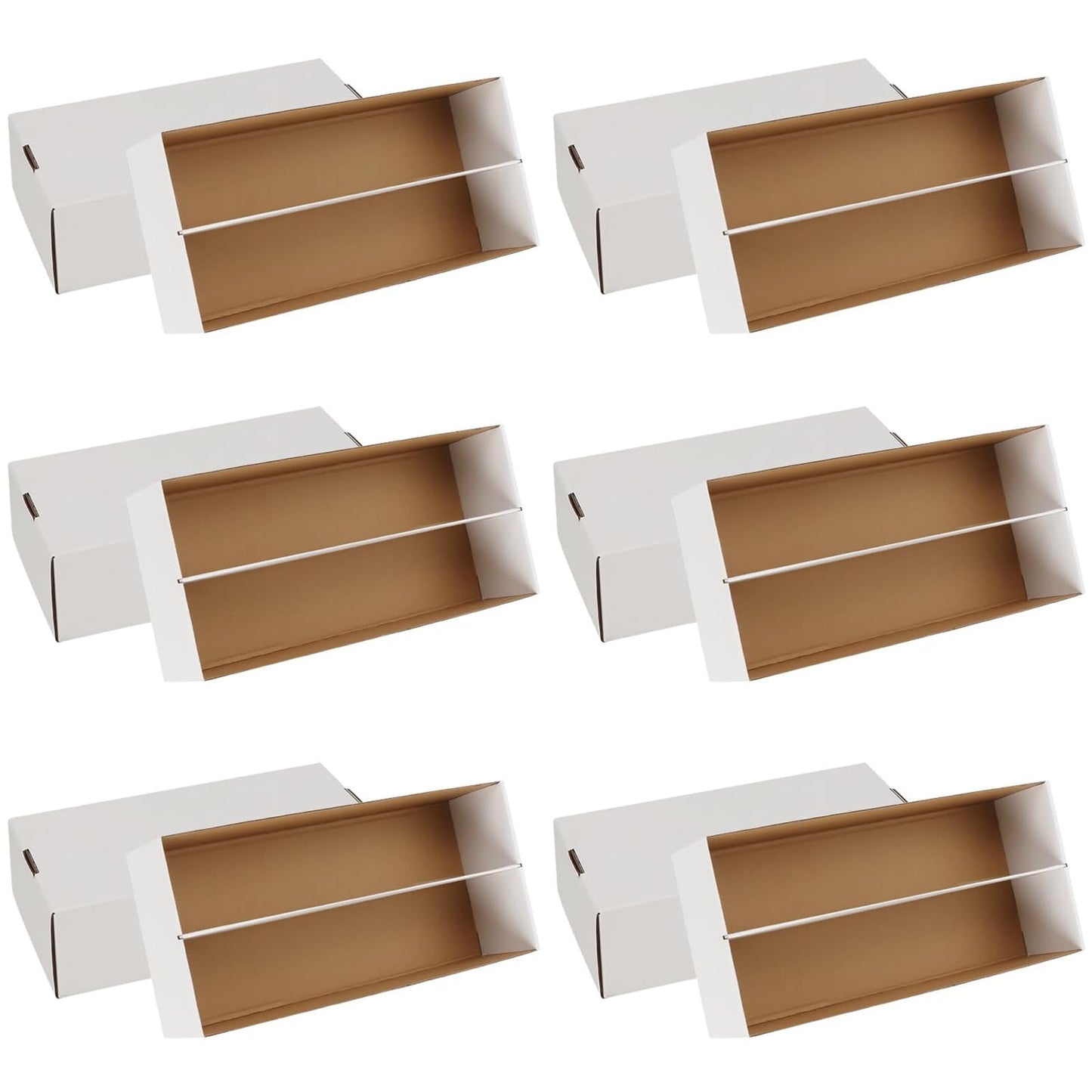 HIMOMO 6-Set Trading Card Storage Box – 1600 Card Capacity