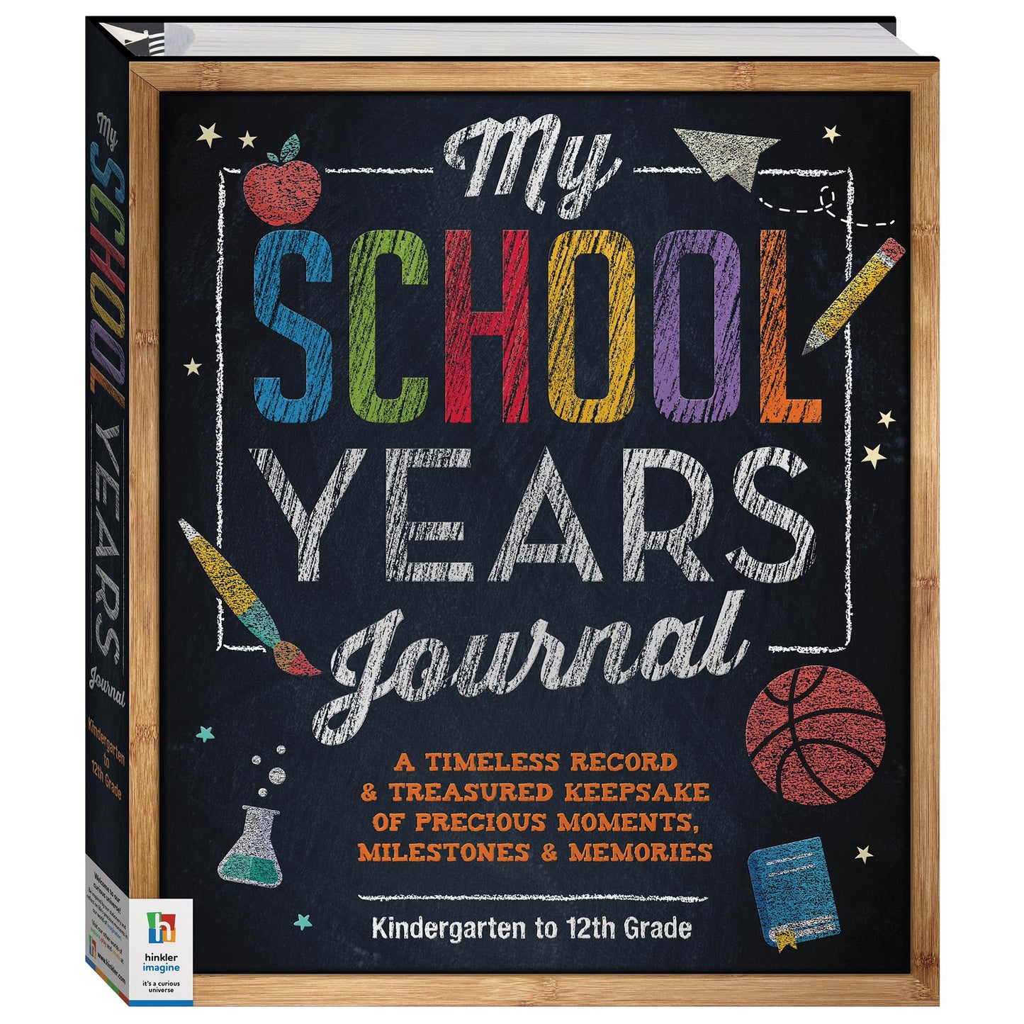 Hinkler My School Years Journal – Preserve Memories from Kindergarten to 12th Grade