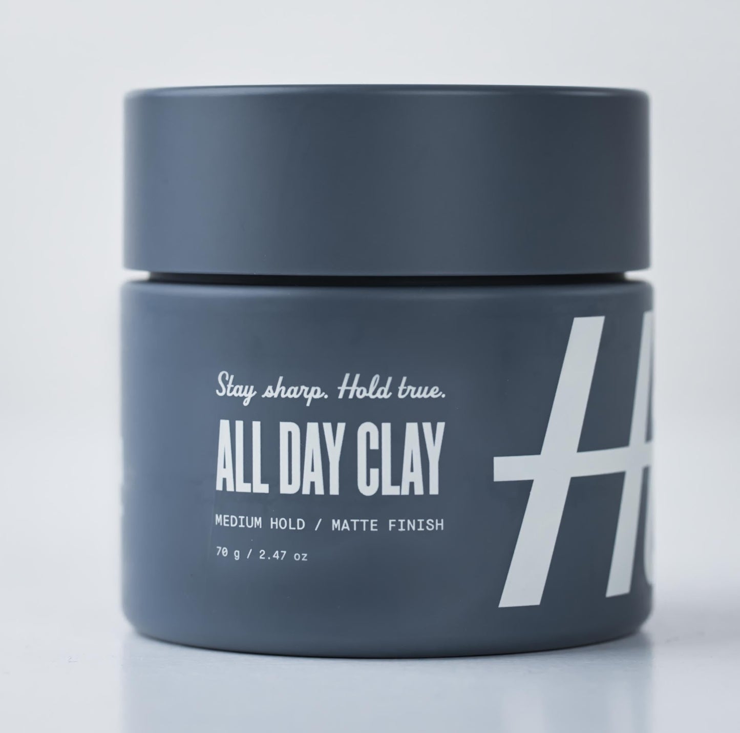 Hitch All Day Clay – Medium Hold, Matte Finish Hair Clay Pomade for Men