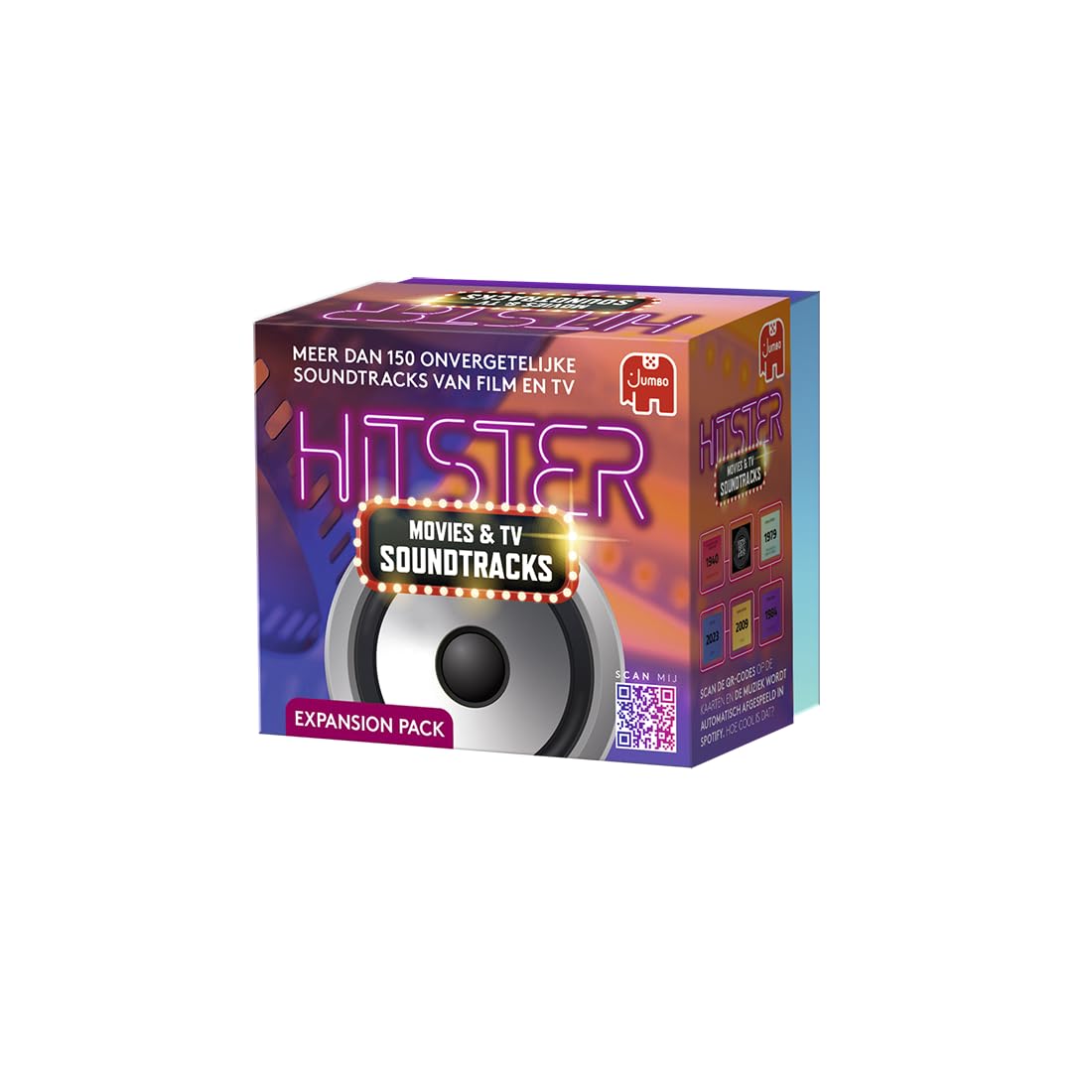 Hitster Movies & TV Soundtracks Expansion Set – Party Game for 2-10 Players