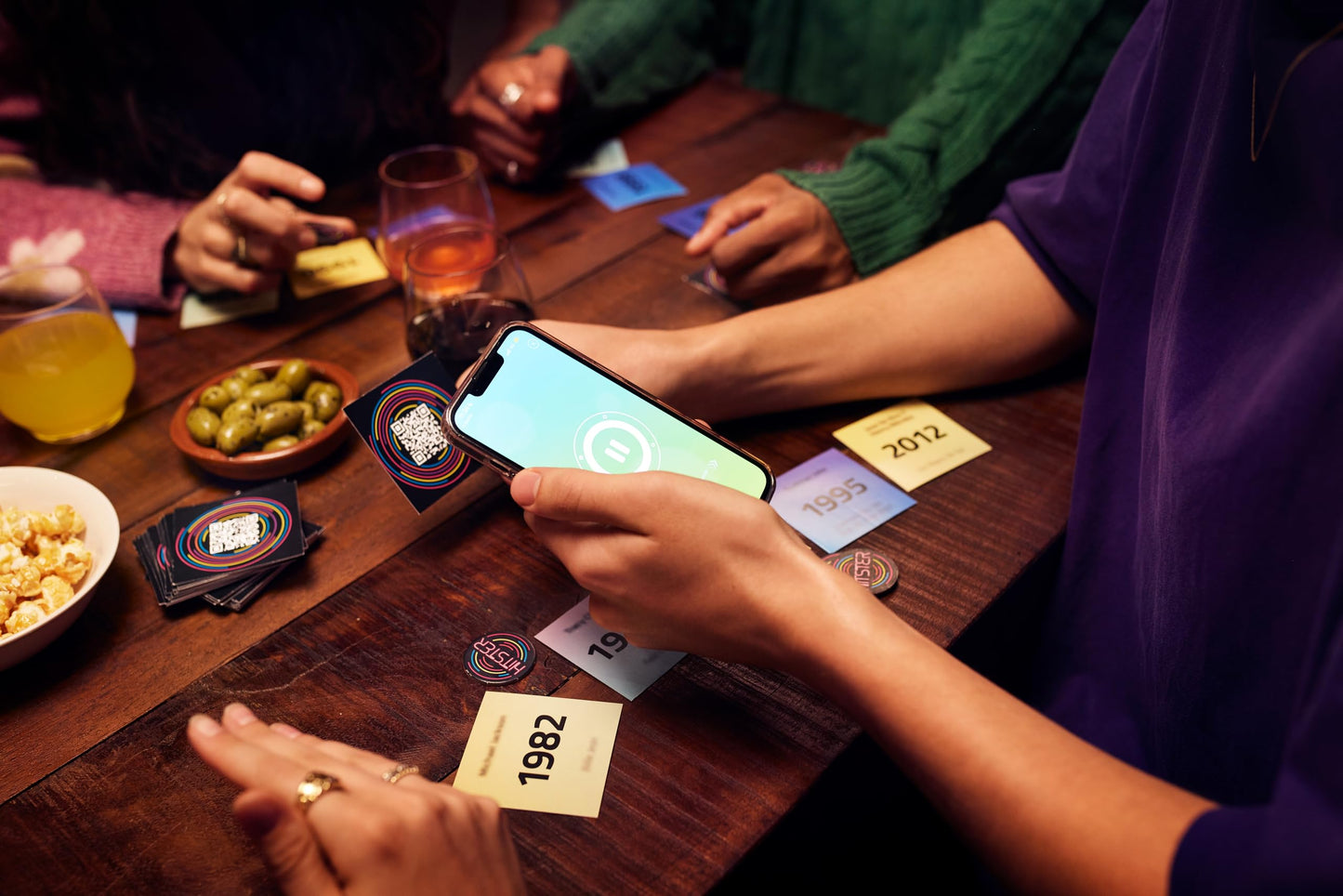 Hitster Original: Party & Card Game for Adults and Families | 2–10 Players | 16+ | Spotify App