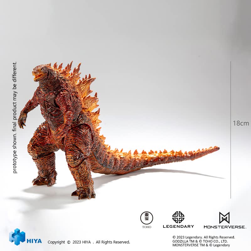 Hiya Toys Godzilla: King of Monsters Burning Godzilla Exquisite Basic PX Figure – PREVIEWS Exclusive