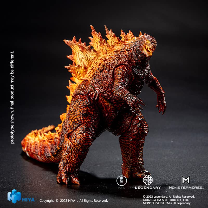 Hiya Toys Godzilla: King of Monsters Burning Godzilla Exquisite Basic PX Figure – PREVIEWS Exclusive