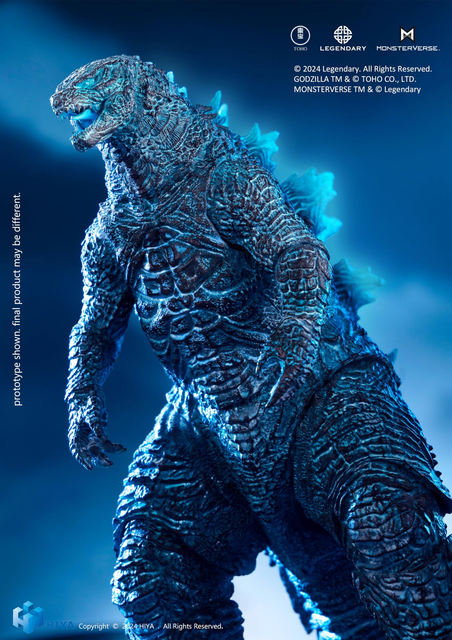 Hiya Toys Godzilla x Kong: The New Empire Energized Godzilla Exquisite Basic Series Action Figure | Previews Exclusive