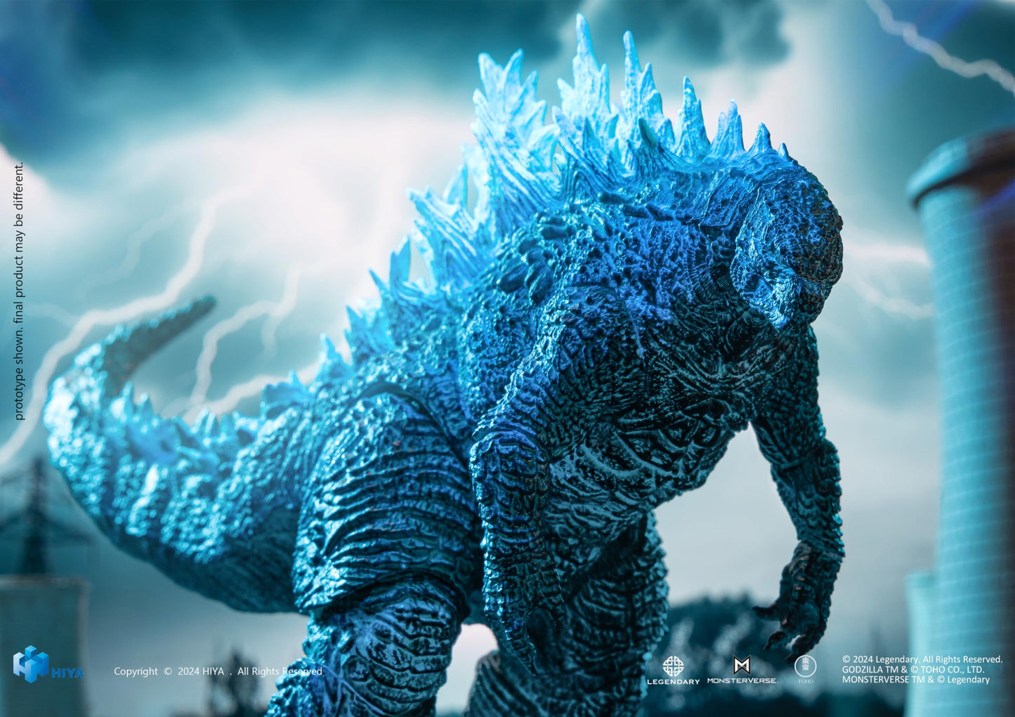 Hiya Toys Godzilla x Kong: The New Empire Energized Godzilla Exquisite Basic Series Action Figure | Previews Exclusive