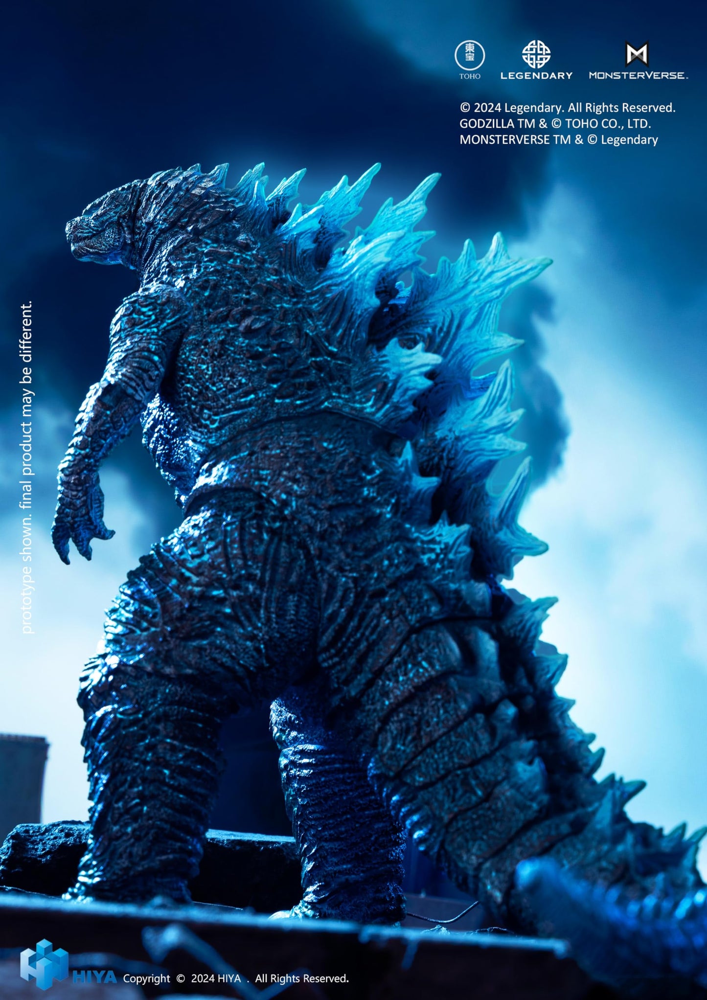 Hiya Toys Godzilla x Kong: The New Empire Energized Godzilla Exquisite Basic Series Action Figure | Previews Exclusive