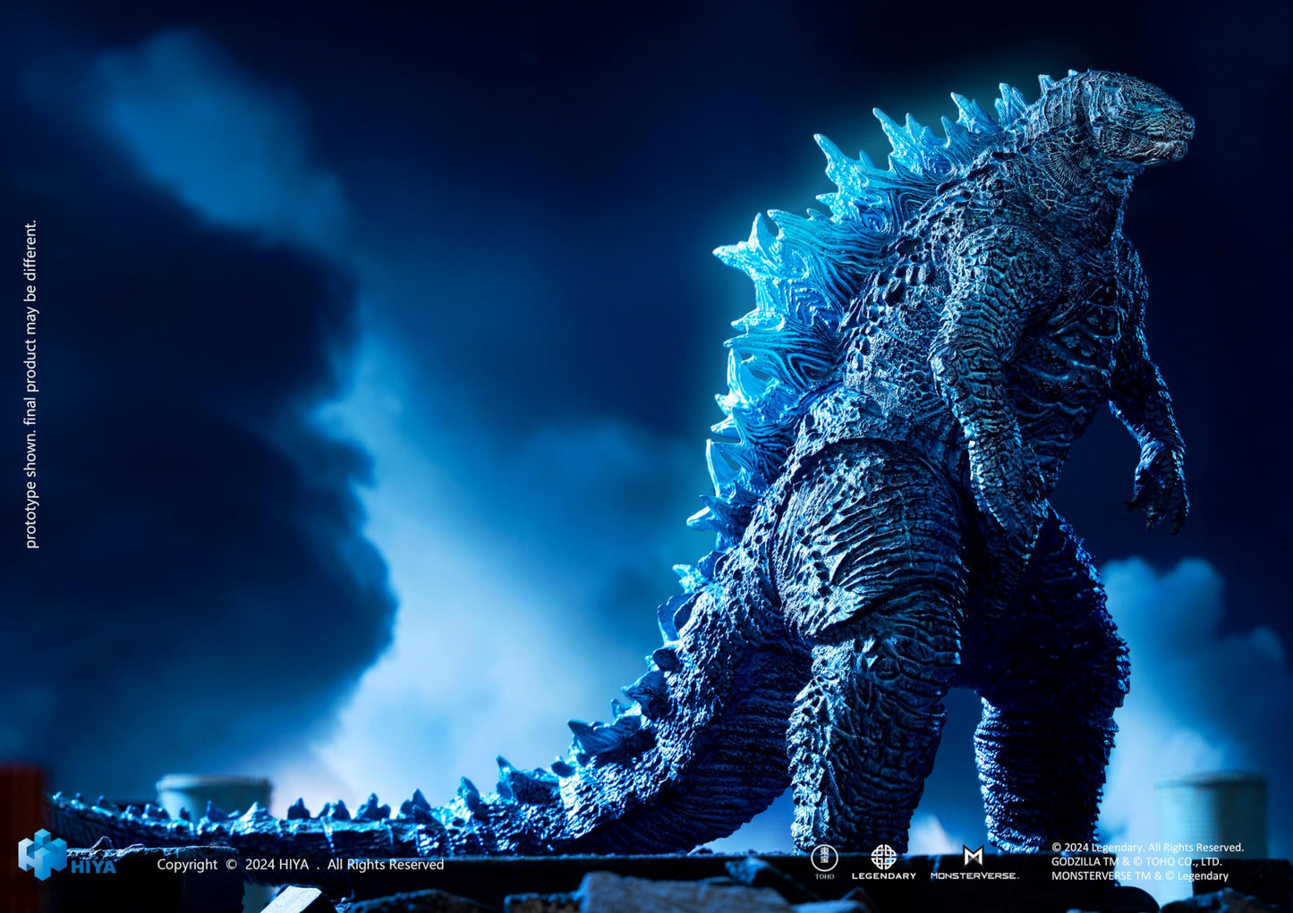 Hiya Toys Godzilla x Kong: The New Empire Energized Godzilla Exquisite Basic Series Action Figure | Previews Exclusive