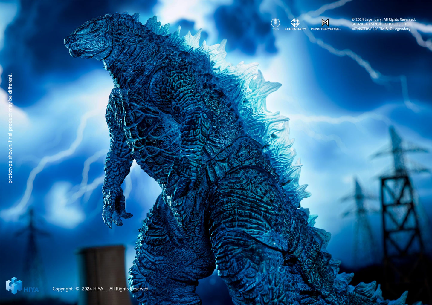 Hiya Toys Godzilla x Kong: The New Empire Energized Godzilla Exquisite Basic Series Action Figure | Previews Exclusive
