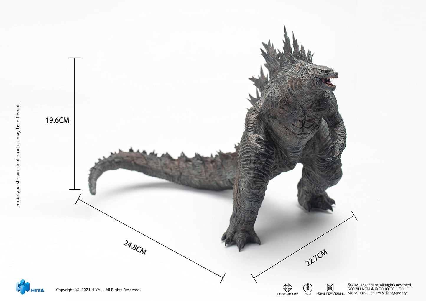 Hiya Toys Godzilla Stylist Series PVC Figure – PREVIEWS Exclusive, 7.7 Inch Tall