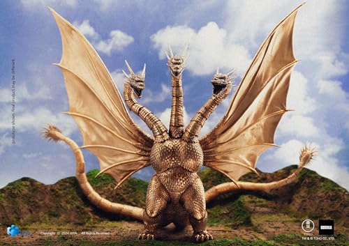 Hiya Toys Godzilla vs. King Ghidorah: King Ghidorah Exquisite Basic PREVIEWS Exclusive Figure